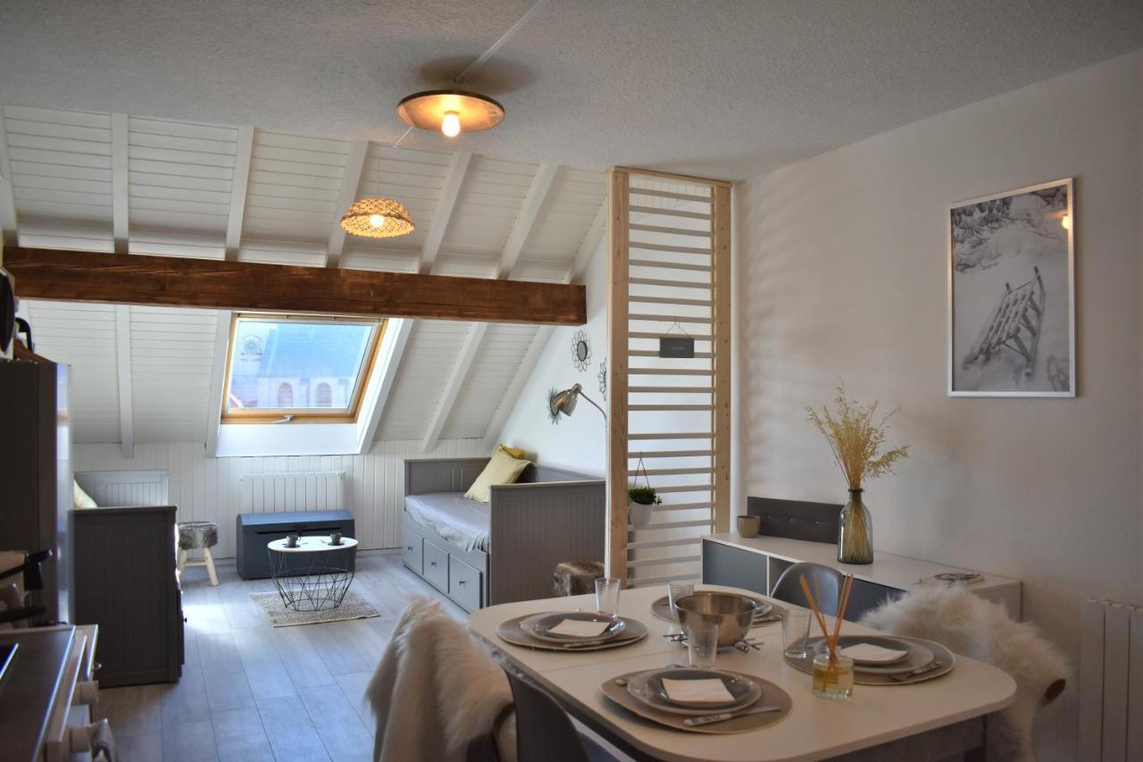 Charmant Studio, Le Petit Gris Des Montagnes Mouthe Exterior photo
